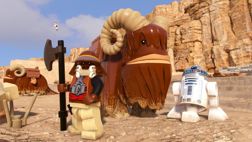 Capture d’écran de LEGO Star Wars: The Skywalker Saga