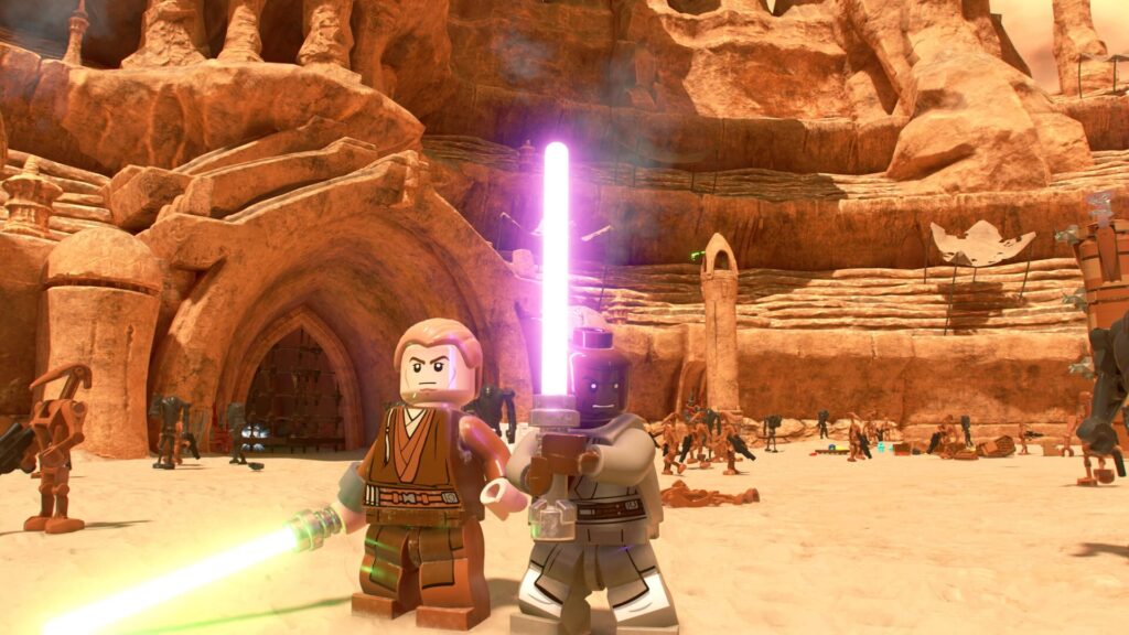 Capture d’écran de LEGO Star Wars: The Skywalker Saga