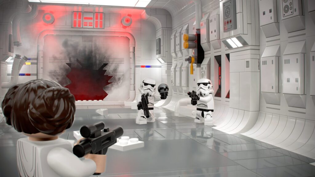 Capture d’écran de LEGO Star Wars: The Skywalker Saga