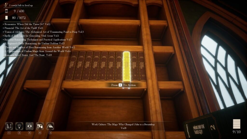 Capture d’écran de Librarian: Tidy Up the Arcane Library!