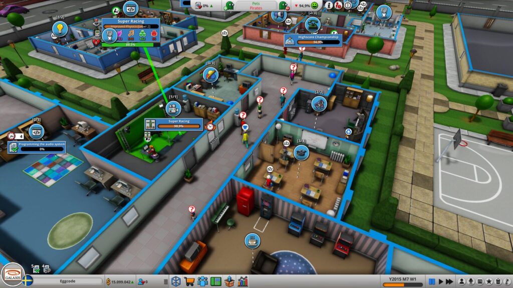 Capture d’écran de Mad Games Tycoon 2