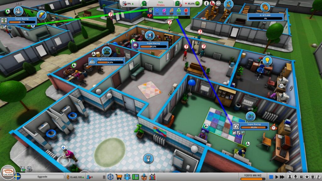Capture d’écran de Mad Games Tycoon 2