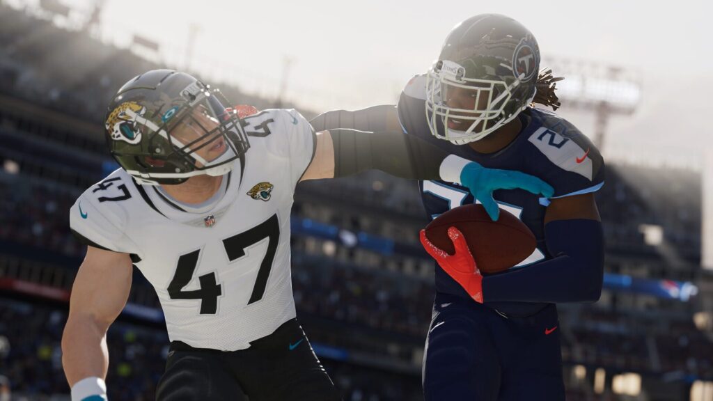 Capture d’écran de Madden NFL 22