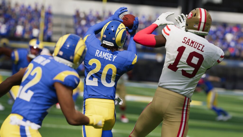 Capture d’écran de Madden NFL 22
