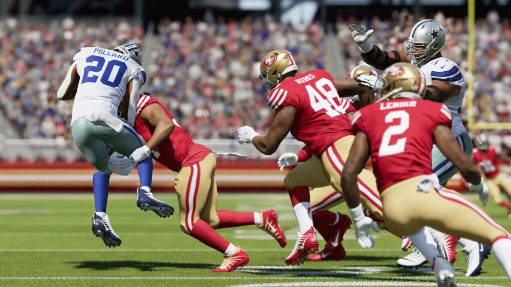 Capture d’écran de Madden NFL 24
