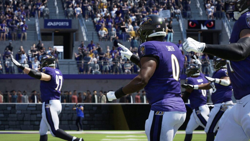 Capture d’écran de Madden NFL 24
