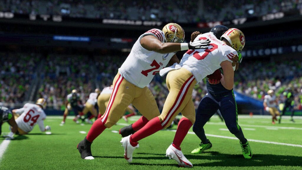 Capture d’écran de Madden NFL 24