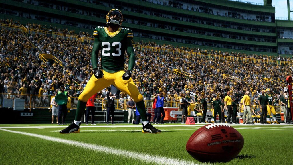 Capture d’écran de Madden NFL 24