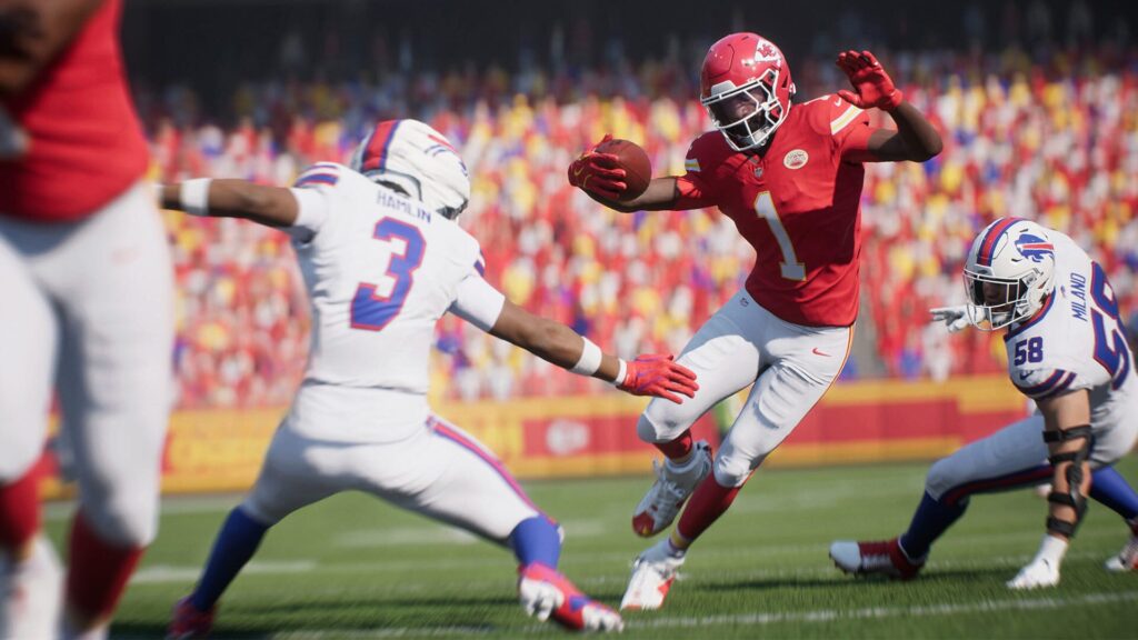 Capture d’écran de Madden NFL 26