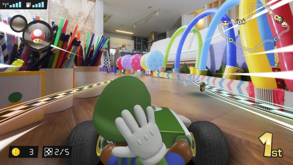 Capture d’écran de Mario Kart Live: Home Circuit