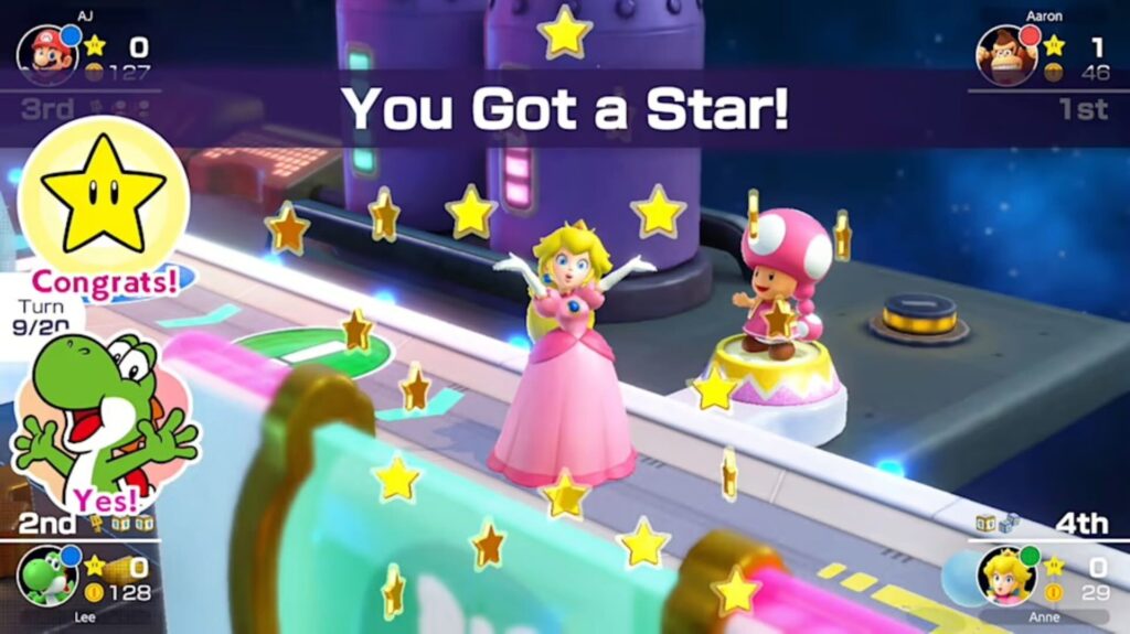 Capture d’écran de Mario Party Superstars