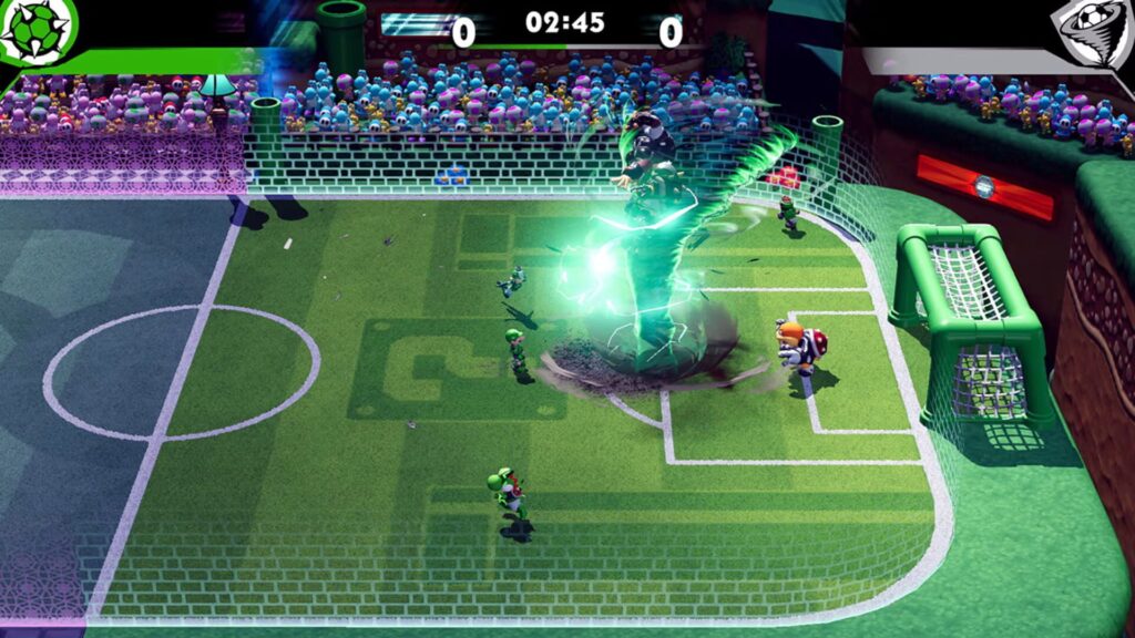 Capture d’écran de Mario Strikers: Battle League