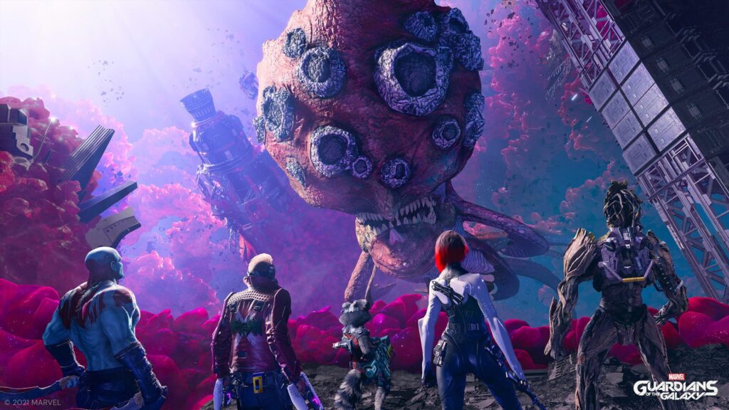 Capture d’écran de Marvel’s Guardians of the Galaxy