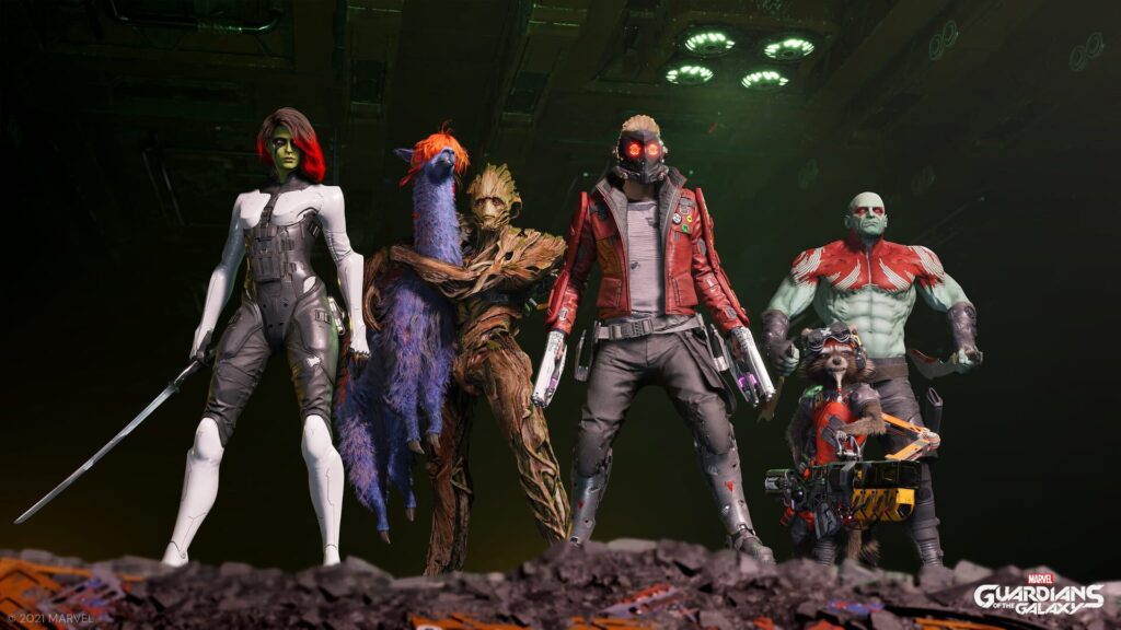 Capture d’écran de Marvel’s Guardians of the Galaxy