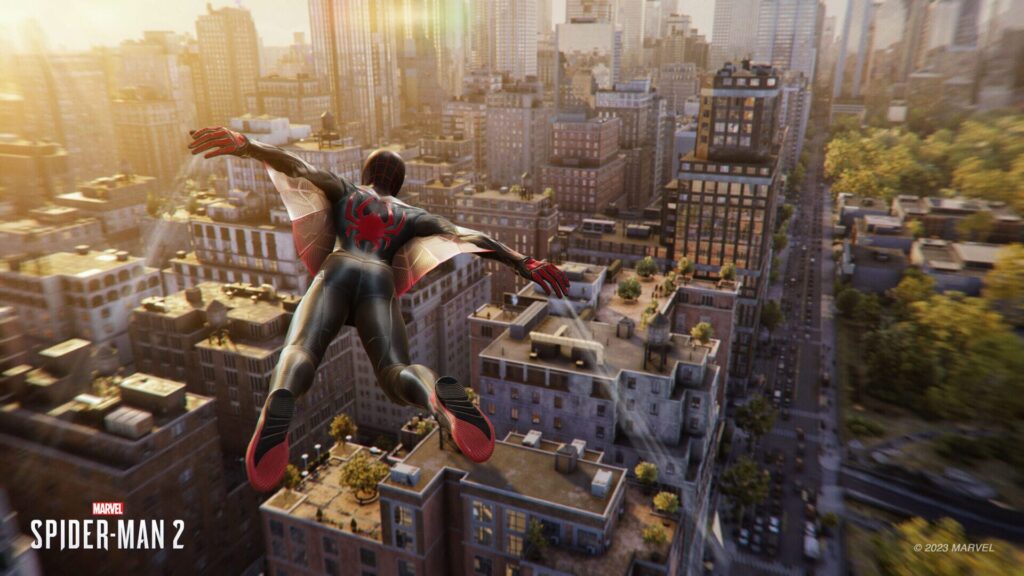 Capture d’écran de Marvel’s Spider-Man 2
