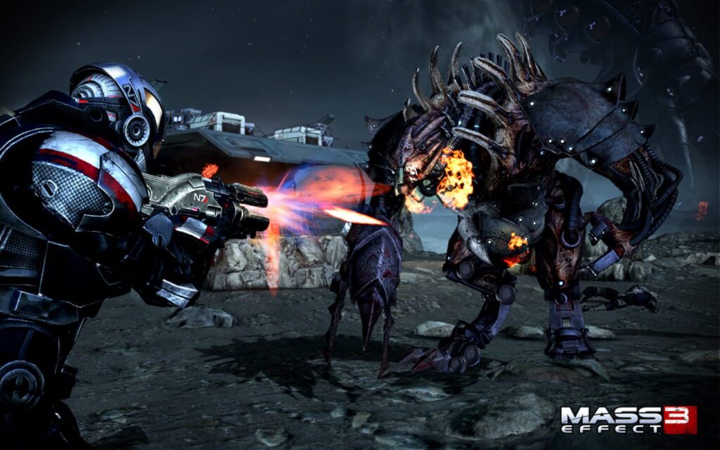 Capture d’écran de Mass Effect 3