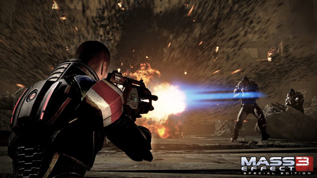 Capture d’écran de Mass Effect 3