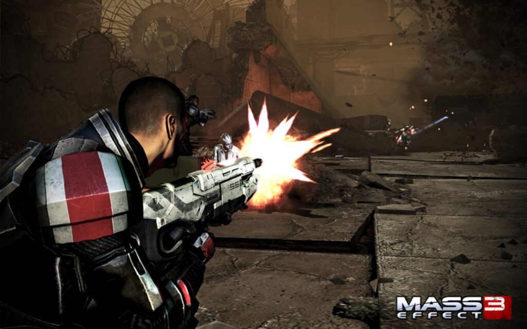 Capture d’écran de Mass Effect 3