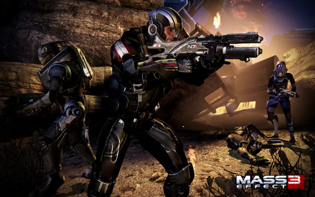 Capture d’écran de Mass Effect 3