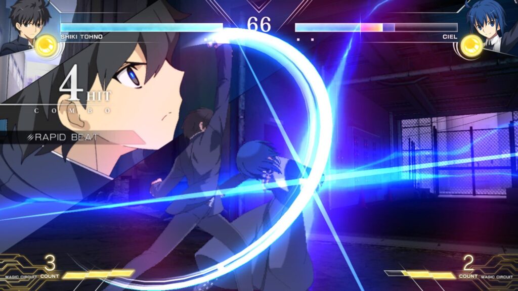Capture d’écran de Melty Blood: Type Lumina