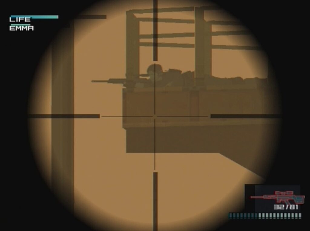 Capture d’écran de Metal Gear Solid 2: Sons of Liberty