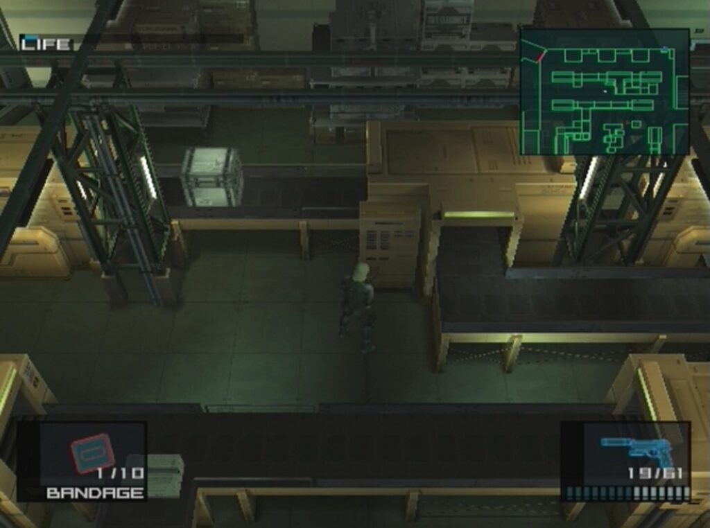 Capture d’écran de Metal Gear Solid 2: Sons of Liberty