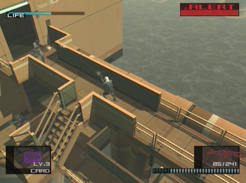 Capture d’écran de Metal Gear Solid 2: Sons of Liberty