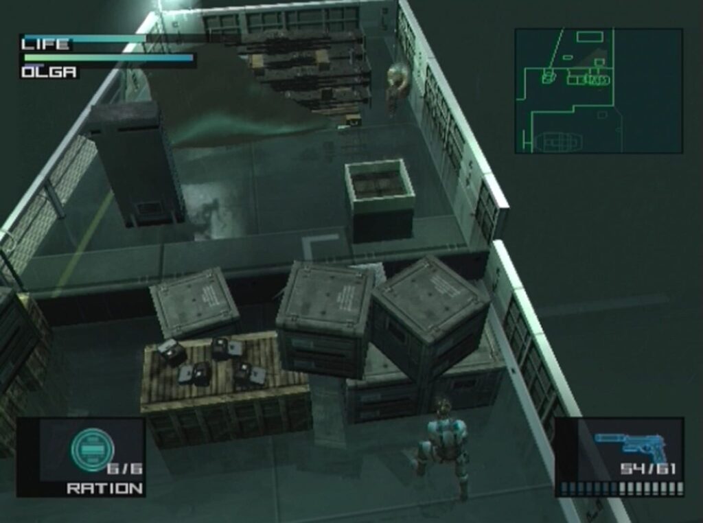 Capture d’écran de Metal Gear Solid 2: Sons of Liberty
