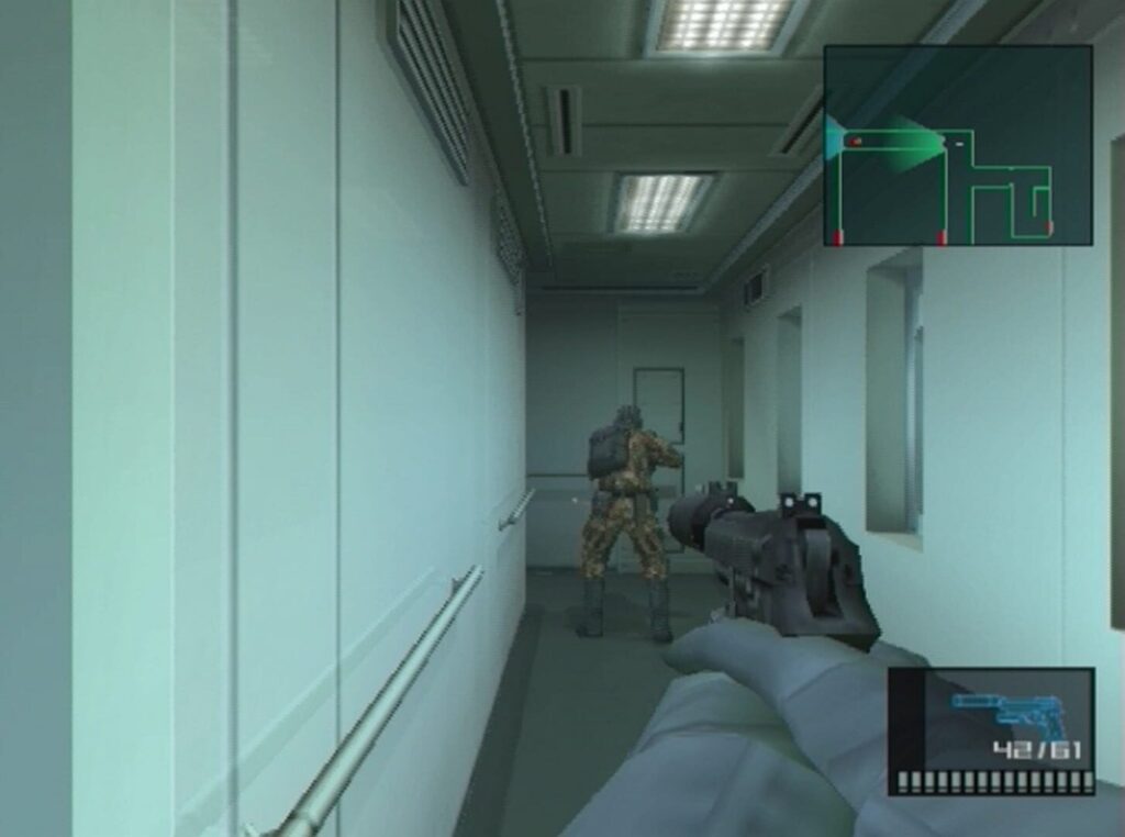 Capture d’écran de Metal Gear Solid 2: Sons of Liberty