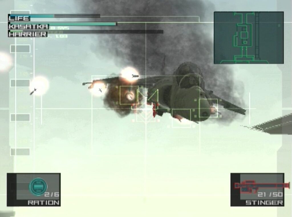 Capture d’écran de Metal Gear Solid 2: Sons of Liberty