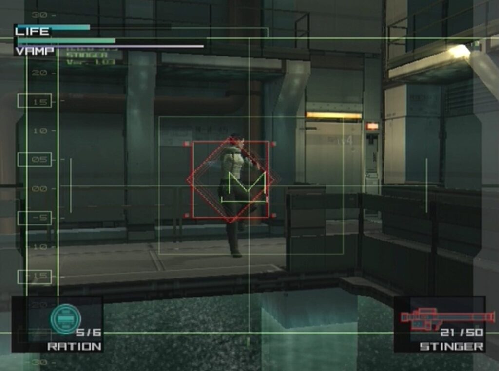Capture d’écran de Metal Gear Solid 2: Sons of Liberty