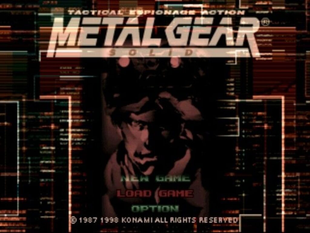 Capture d’écran de Metal Gear Solid