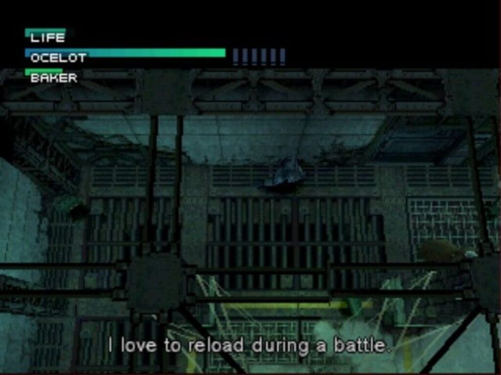 Capture d’écran de Metal Gear Solid
