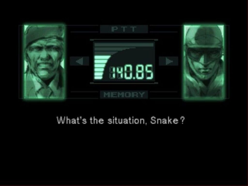 Capture d’écran de Metal Gear Solid