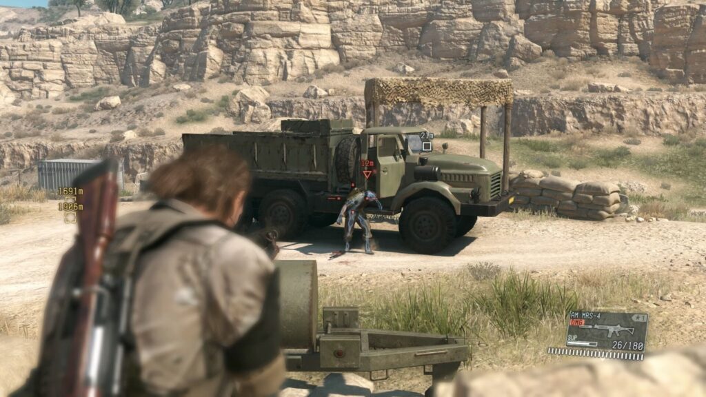 Capture d’écran de Metal Gear Solid V: The Phantom Pain