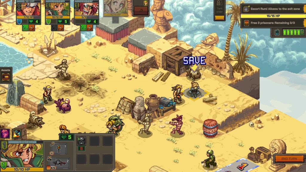 Capture d’écran de Metal Slug Tactics