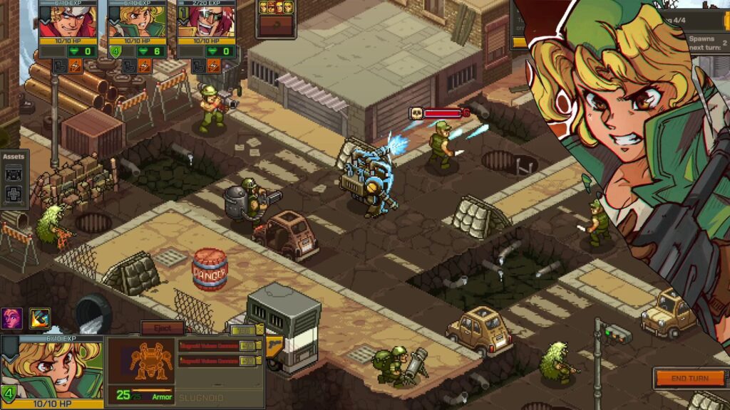 Capture d’écran de Metal Slug Tactics