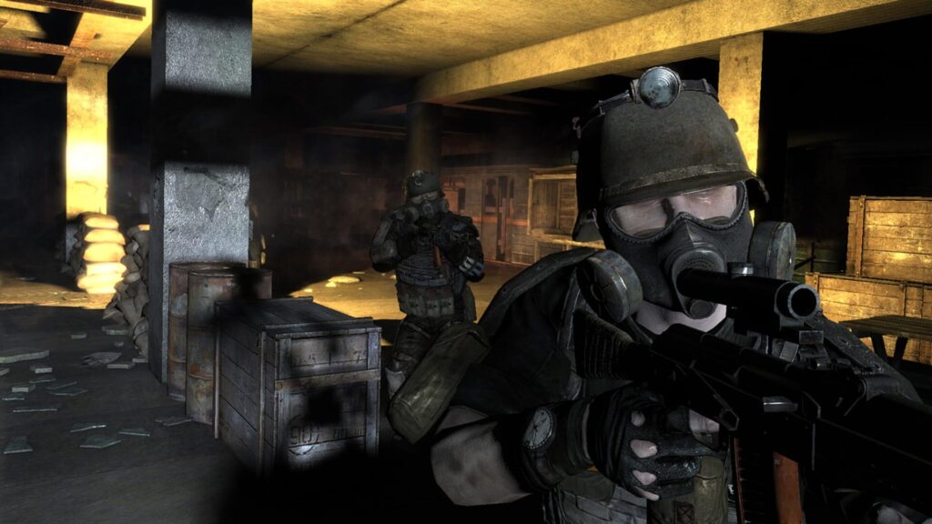 Capture d’écran de Metro 2033