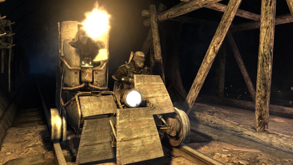 Capture d’écran de Metro 2033