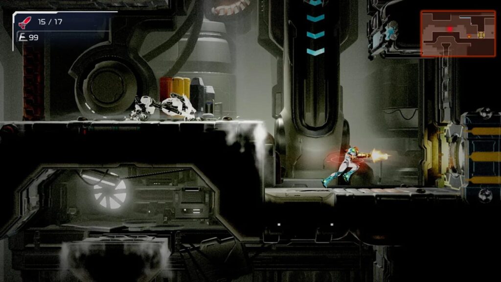 Capture d’écran de Metroid Dread