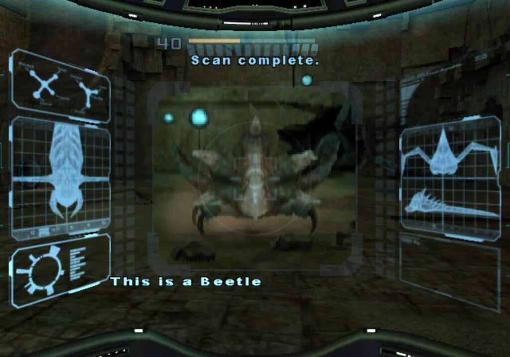 Capture d’écran de Metroid Prime