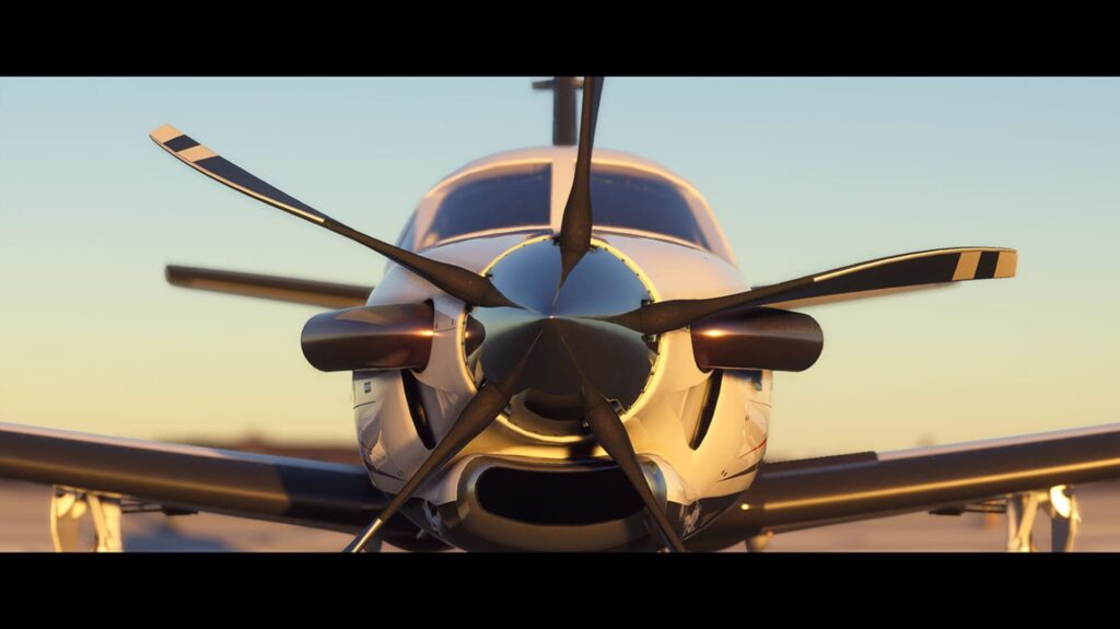Capture d’écran de Microsoft Flight Simulator