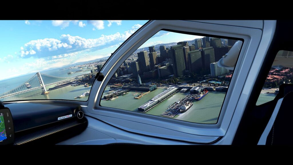 Capture d’écran de Microsoft Flight Simulator