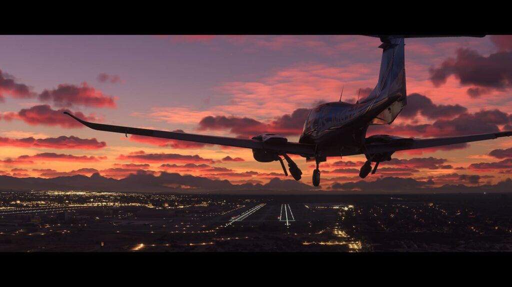 Capture d’écran de Microsoft Flight Simulator