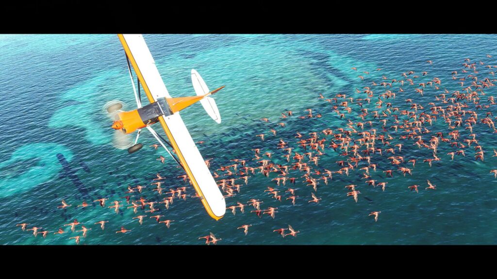 Capture d’écran de Microsoft Flight Simulator