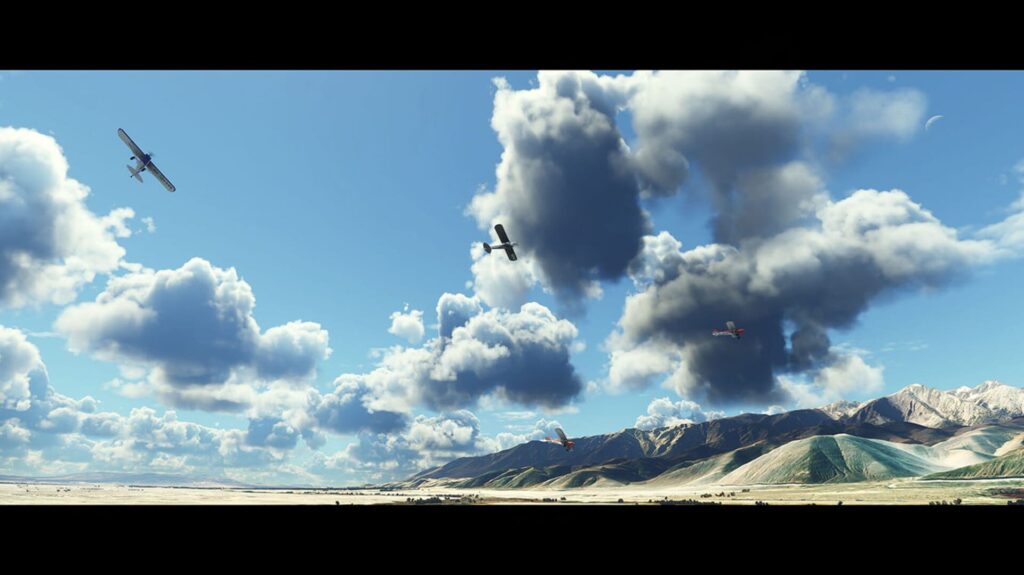 Capture d’écran de Microsoft Flight Simulator