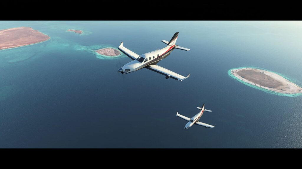 Capture d’écran de Microsoft Flight Simulator