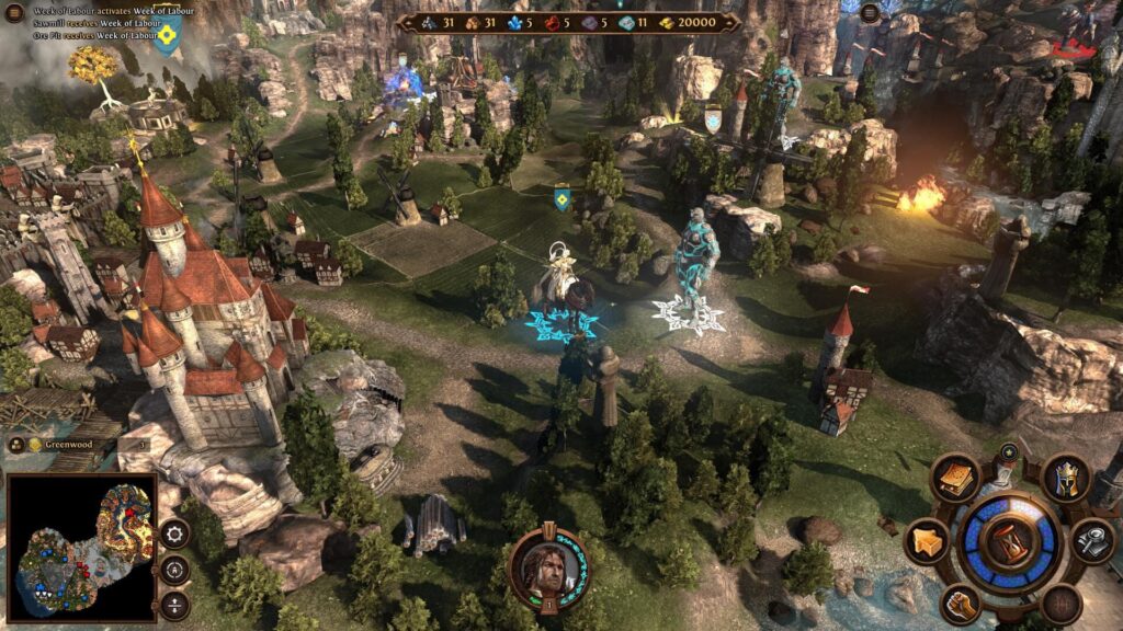 Capture d’écran de Might & Magic Heroes VII