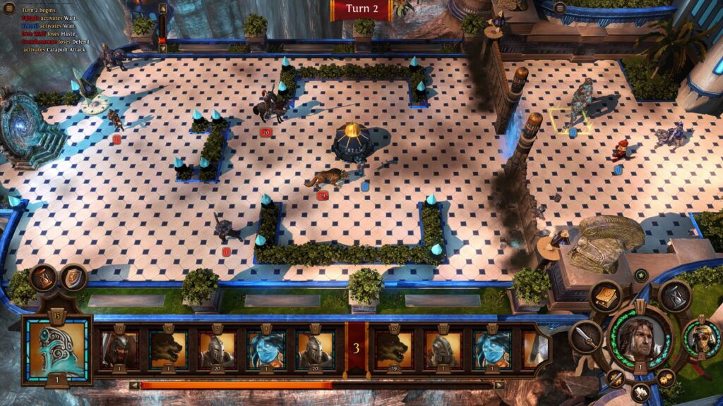 Capture d’écran de Might & Magic Heroes VII