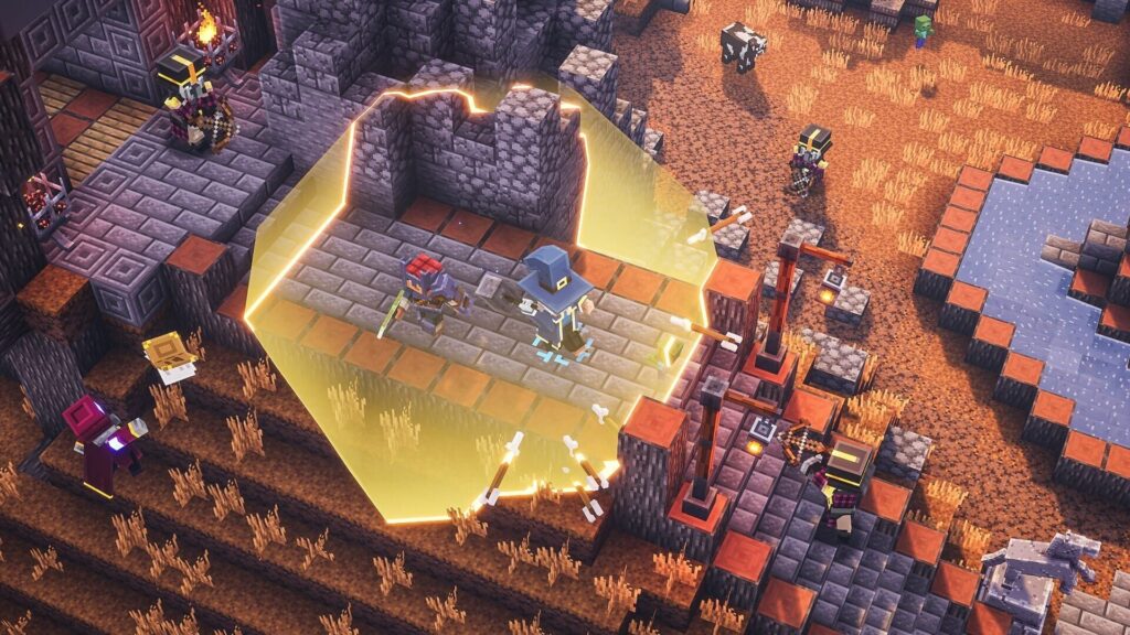 Capture d’écran de Minecraft Dungeons